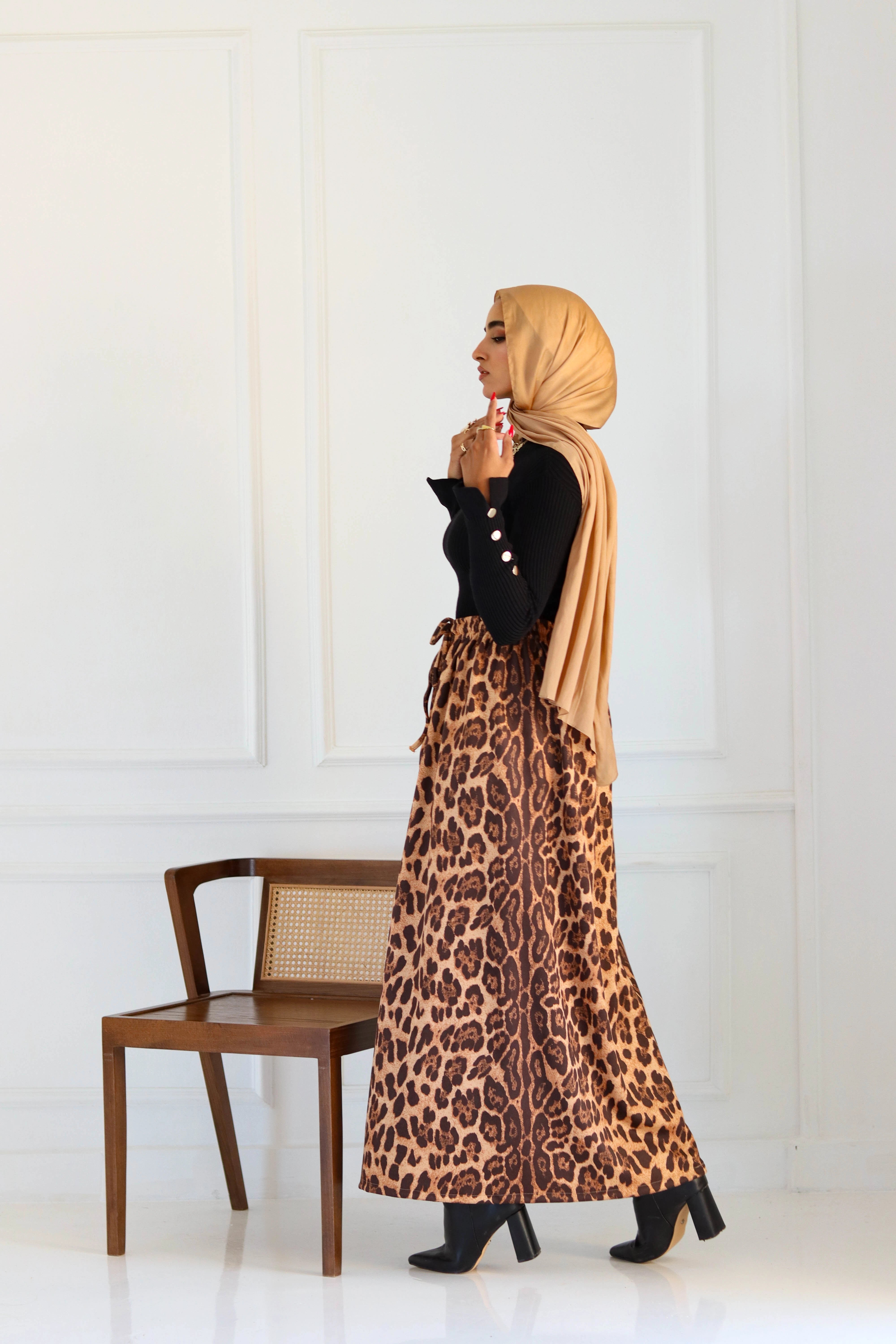 Leopard Skirt