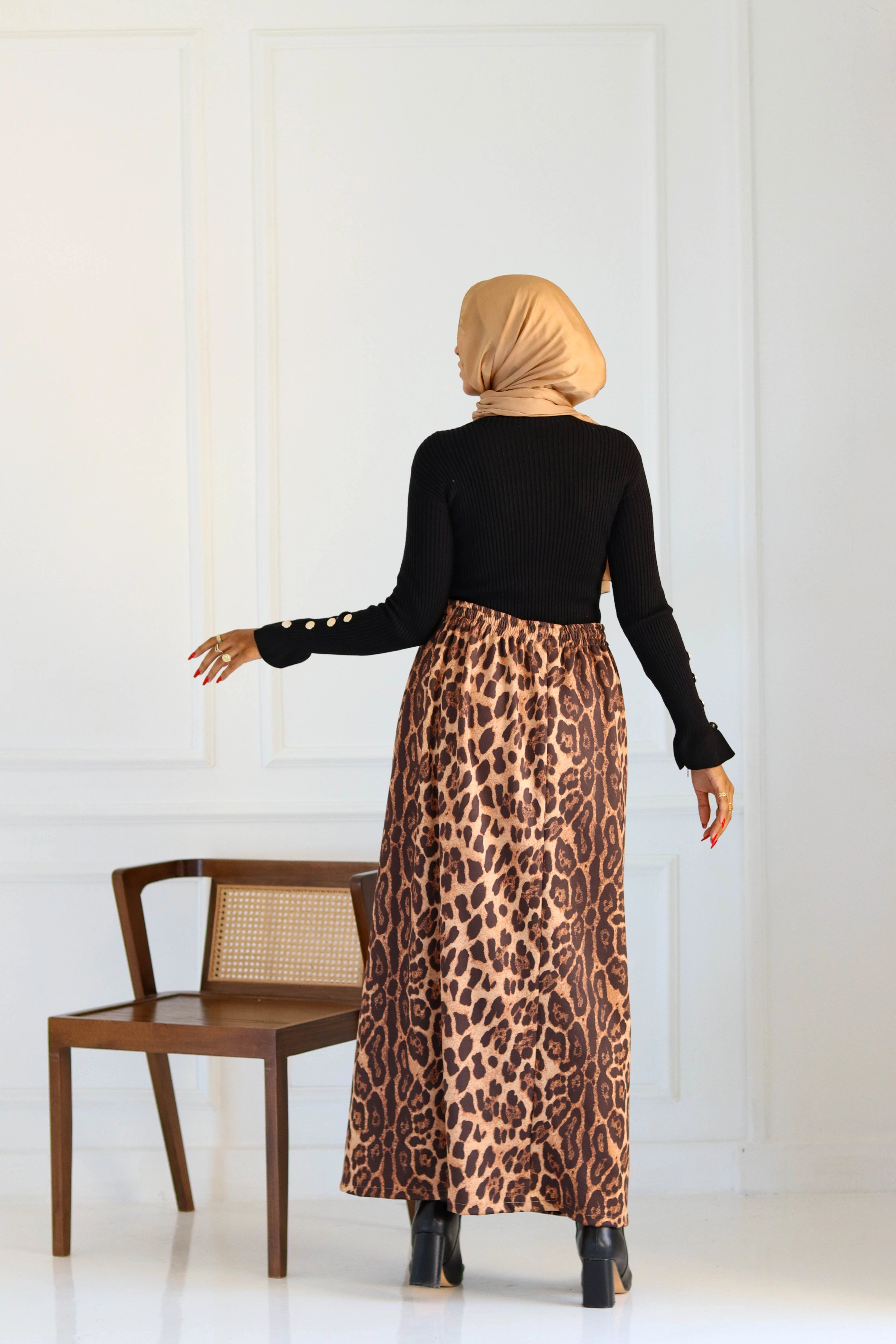 Leopard Skirt