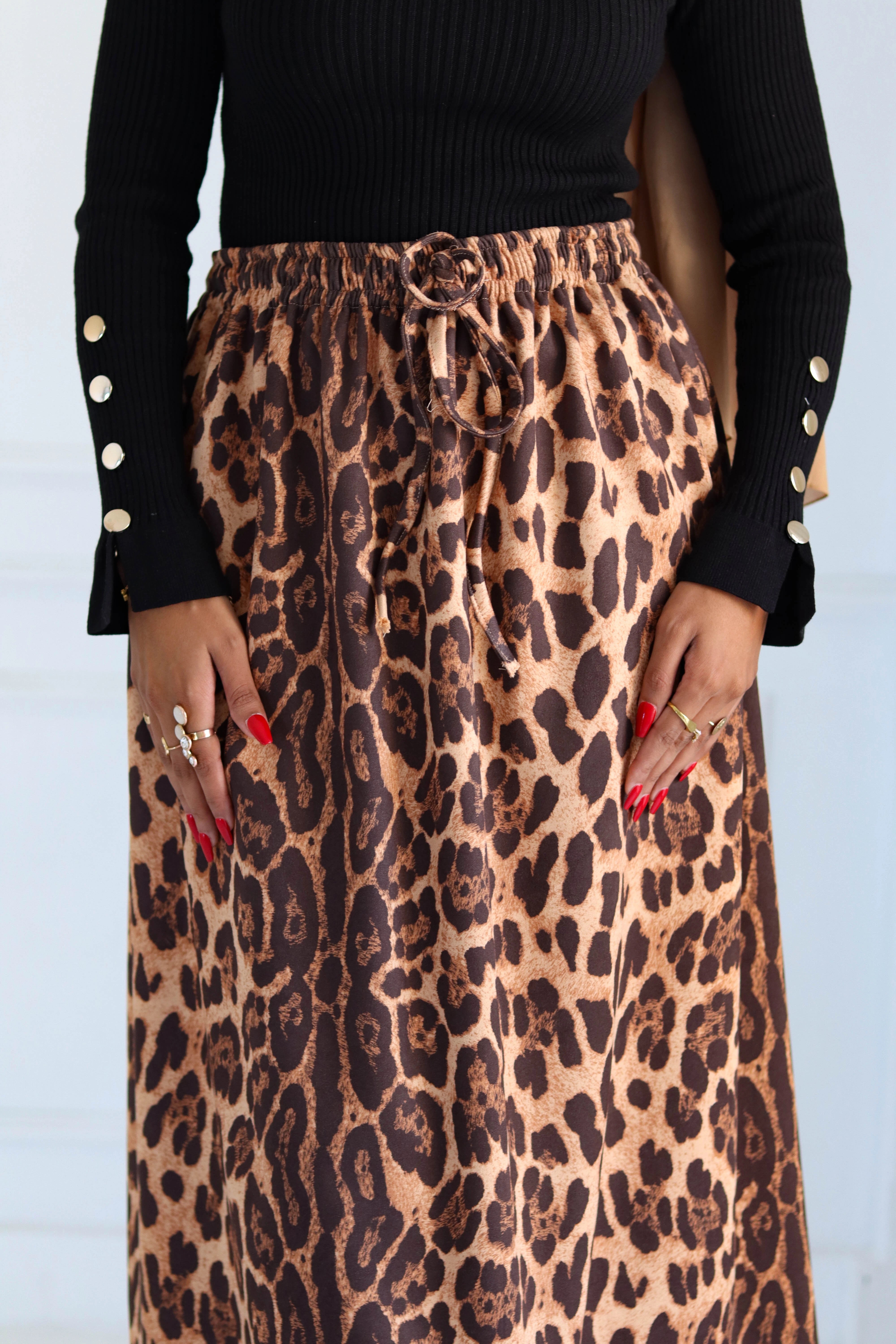 Leopard Skirt